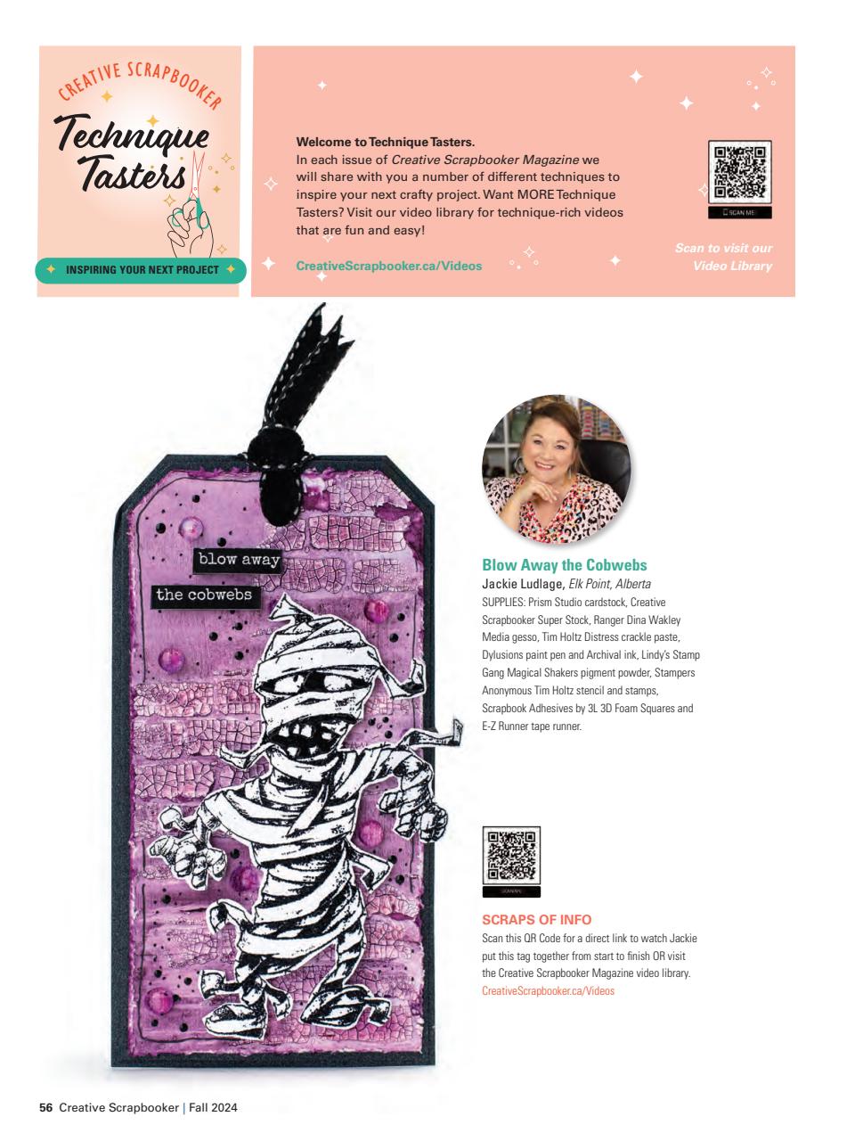 Creative Scrapbooker Preview Pages