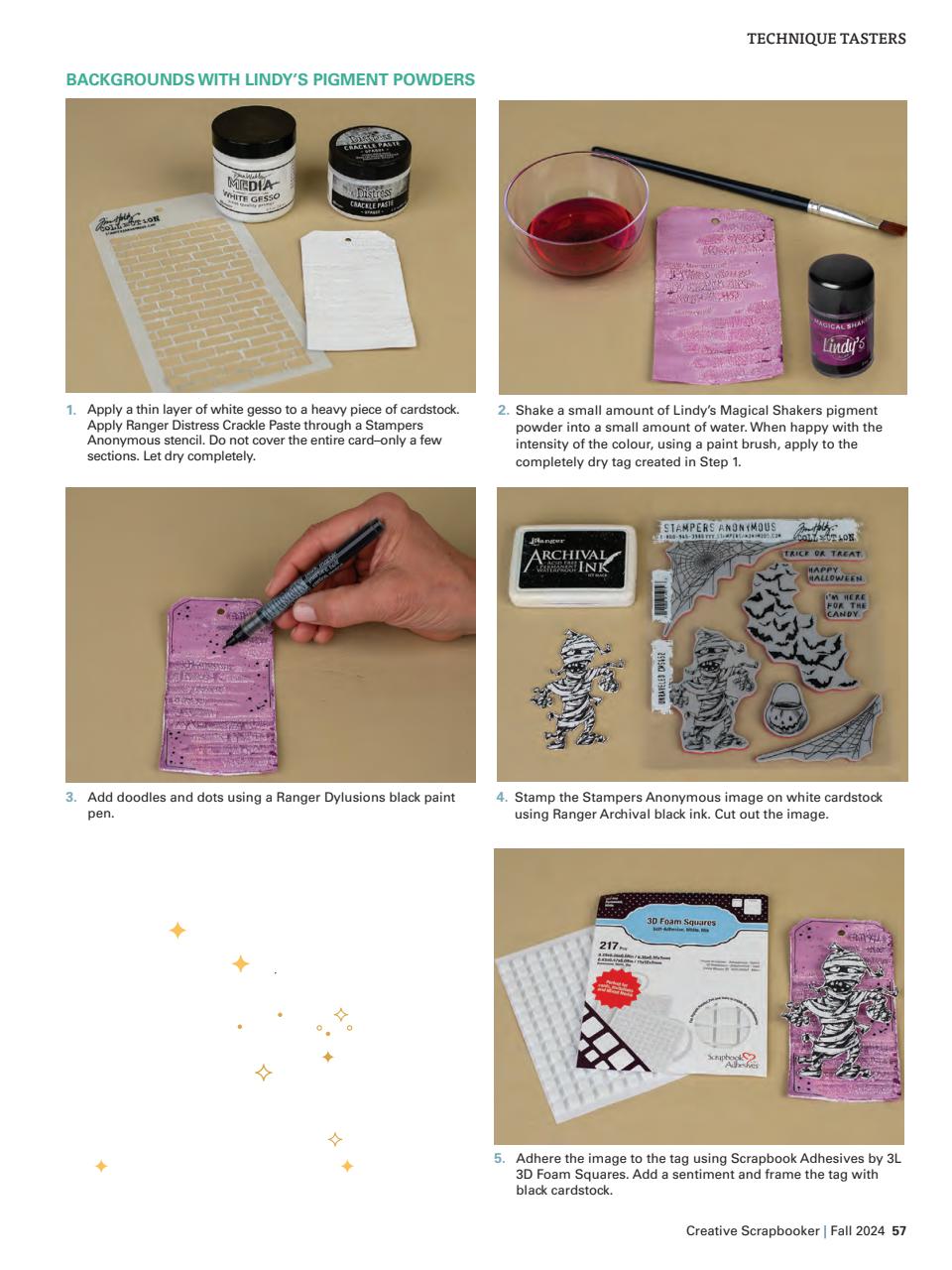 Creative Scrapbooker Preview Pages