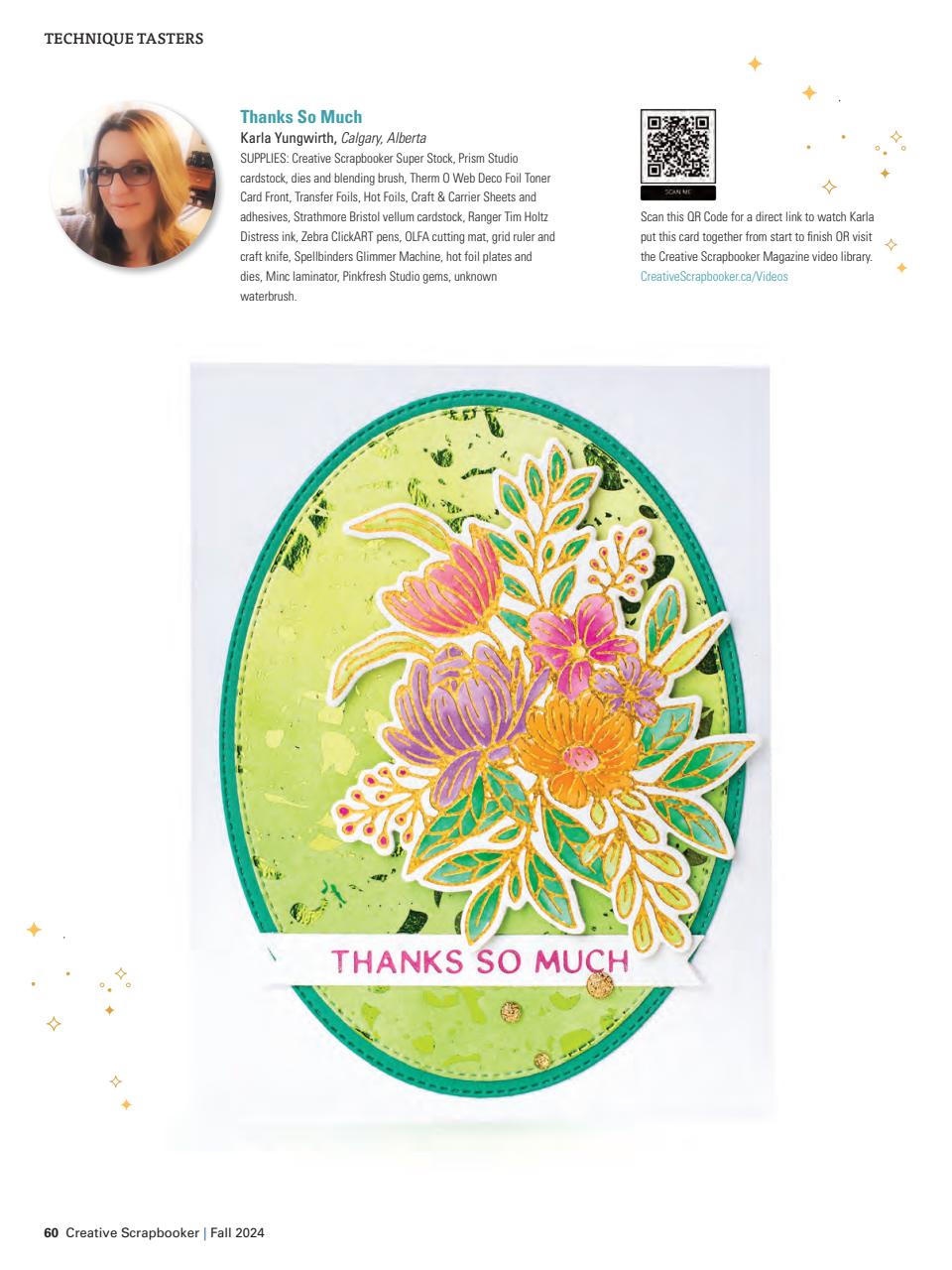Creative Scrapbooker Preview Pages