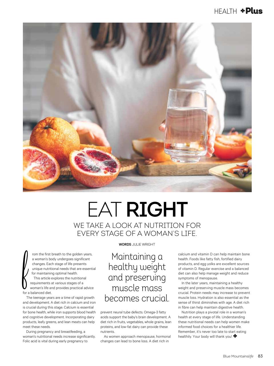 Blue Mountains Life Preview Pages