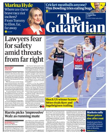The Guardian Newspaper issue Wednesday, August 7, 2024
