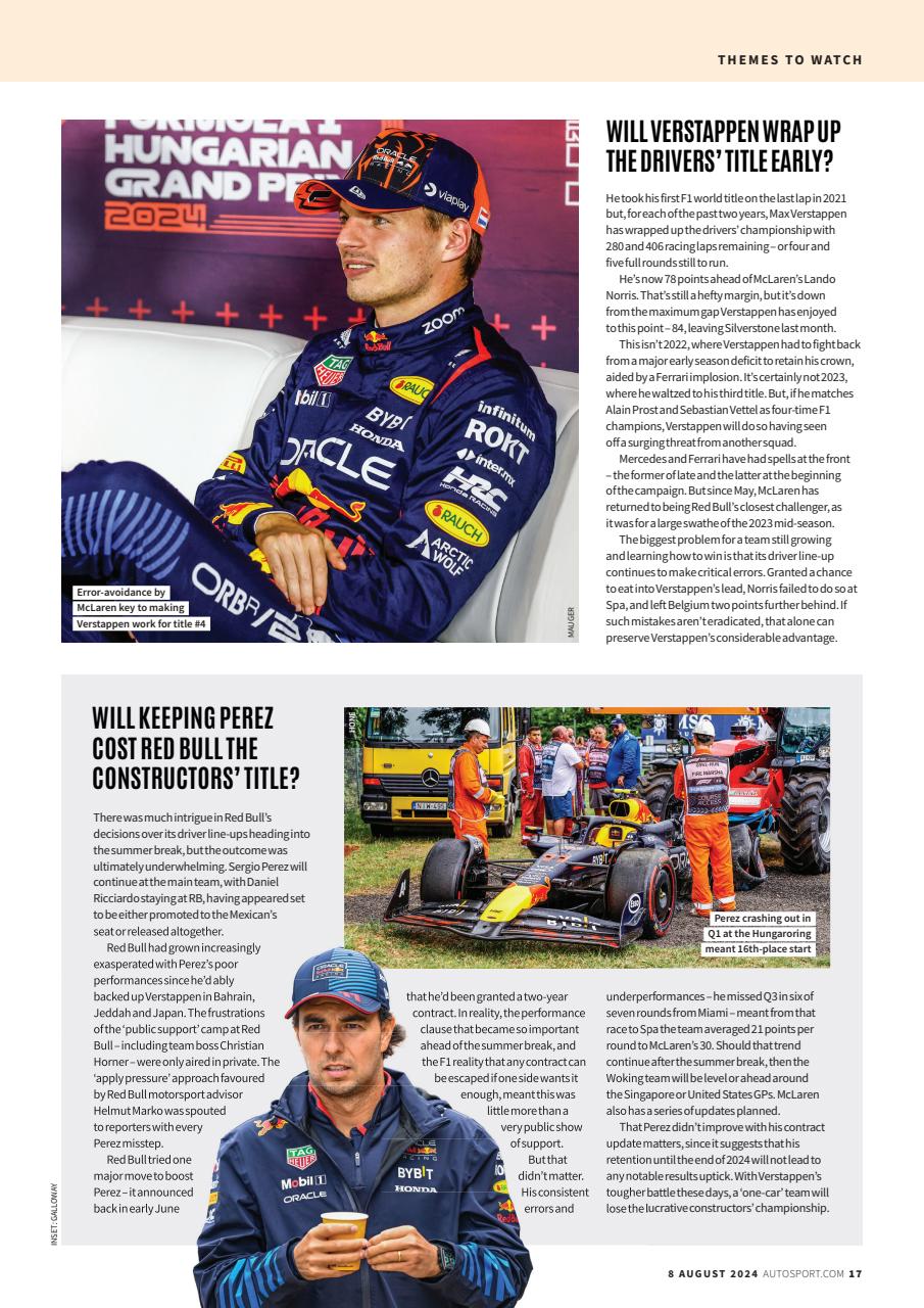 Autosport Preview Pages