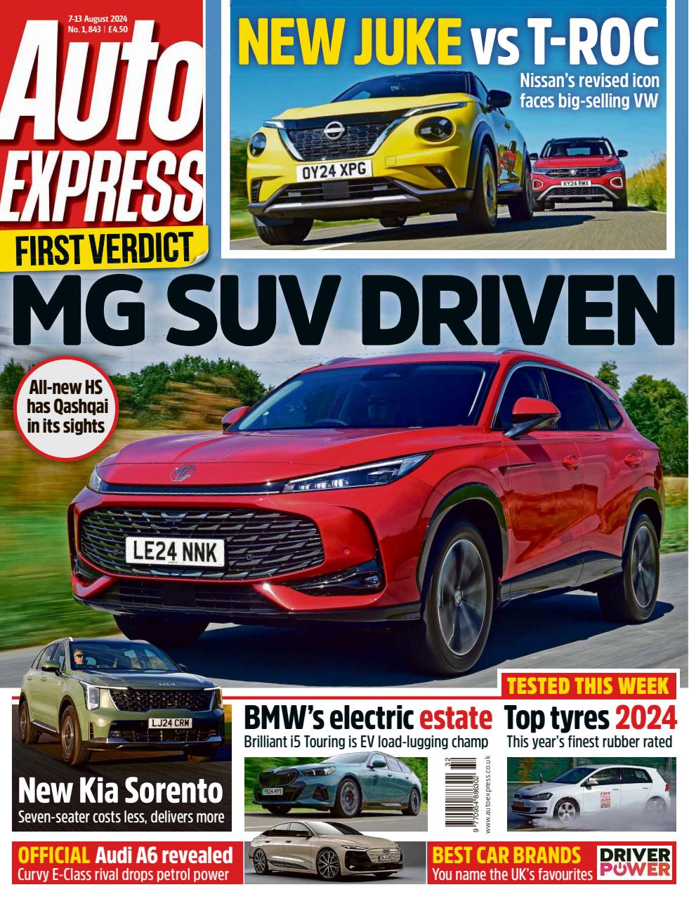 Auto Express Preview Pages