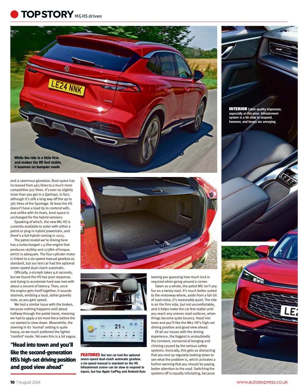 Auto Express Preview Pages