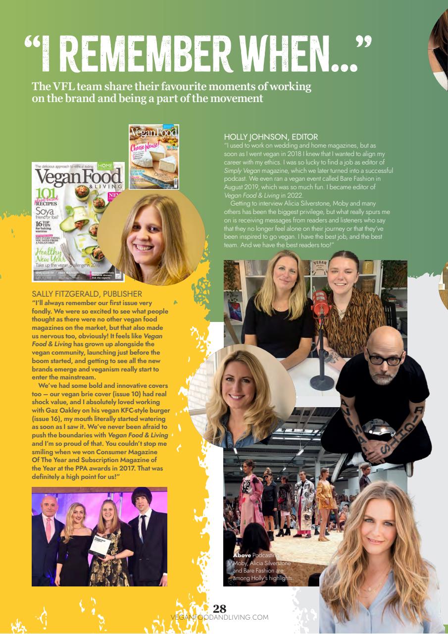 Vegan Food & Living Magazine Preview Pages