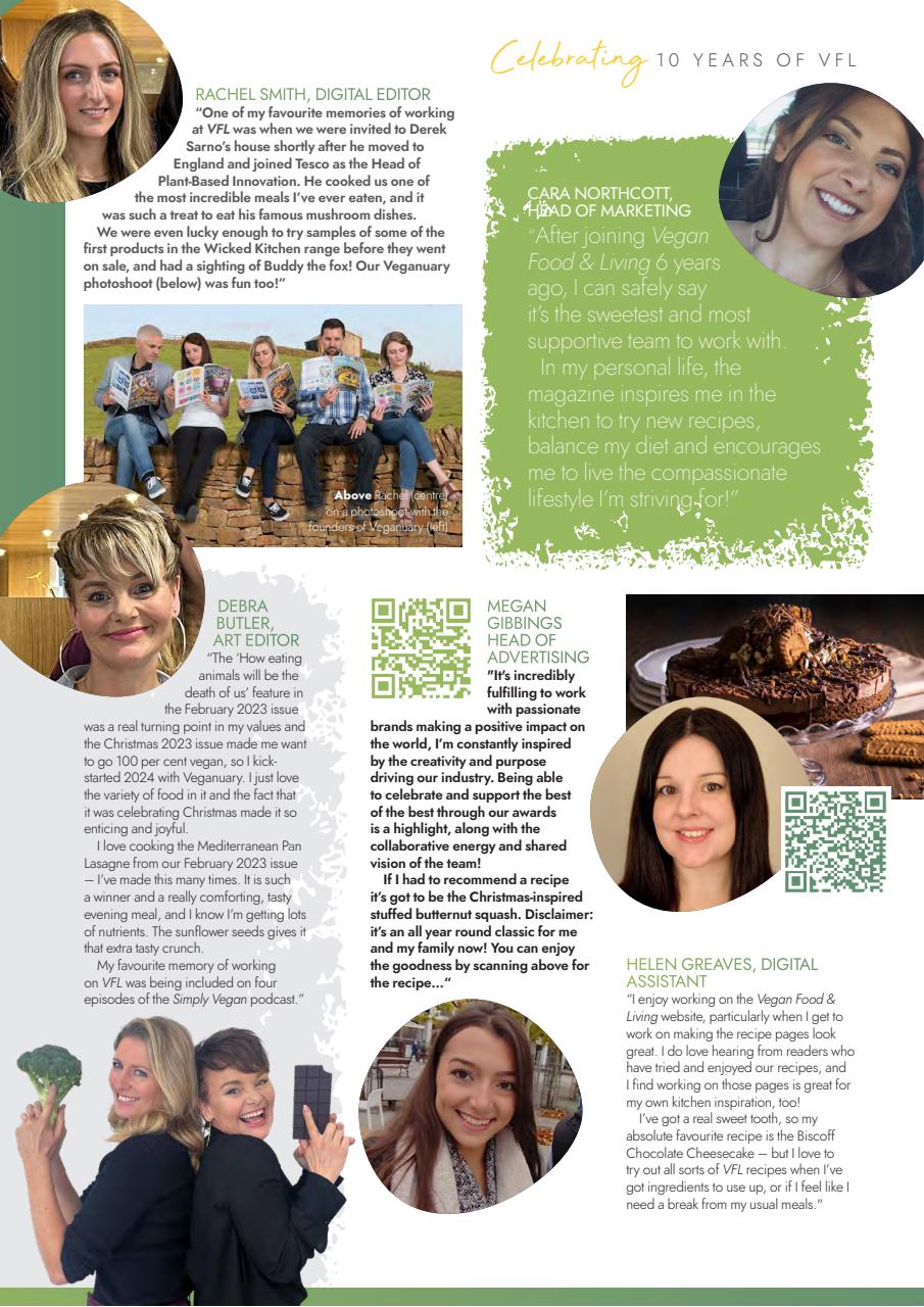 Vegan Food & Living Magazine Preview Pages