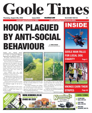 Goole Times issue August 8th 2024