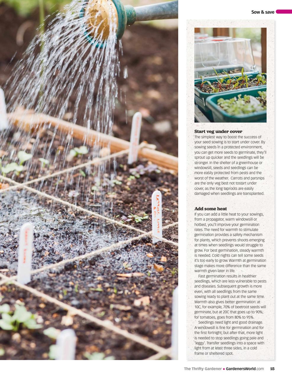 BBC Gardeners’ World Magazine Preview Pages
