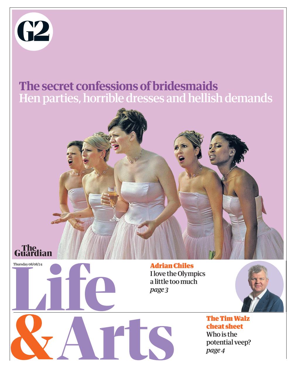 The Guardian Newspaper Preview Pages