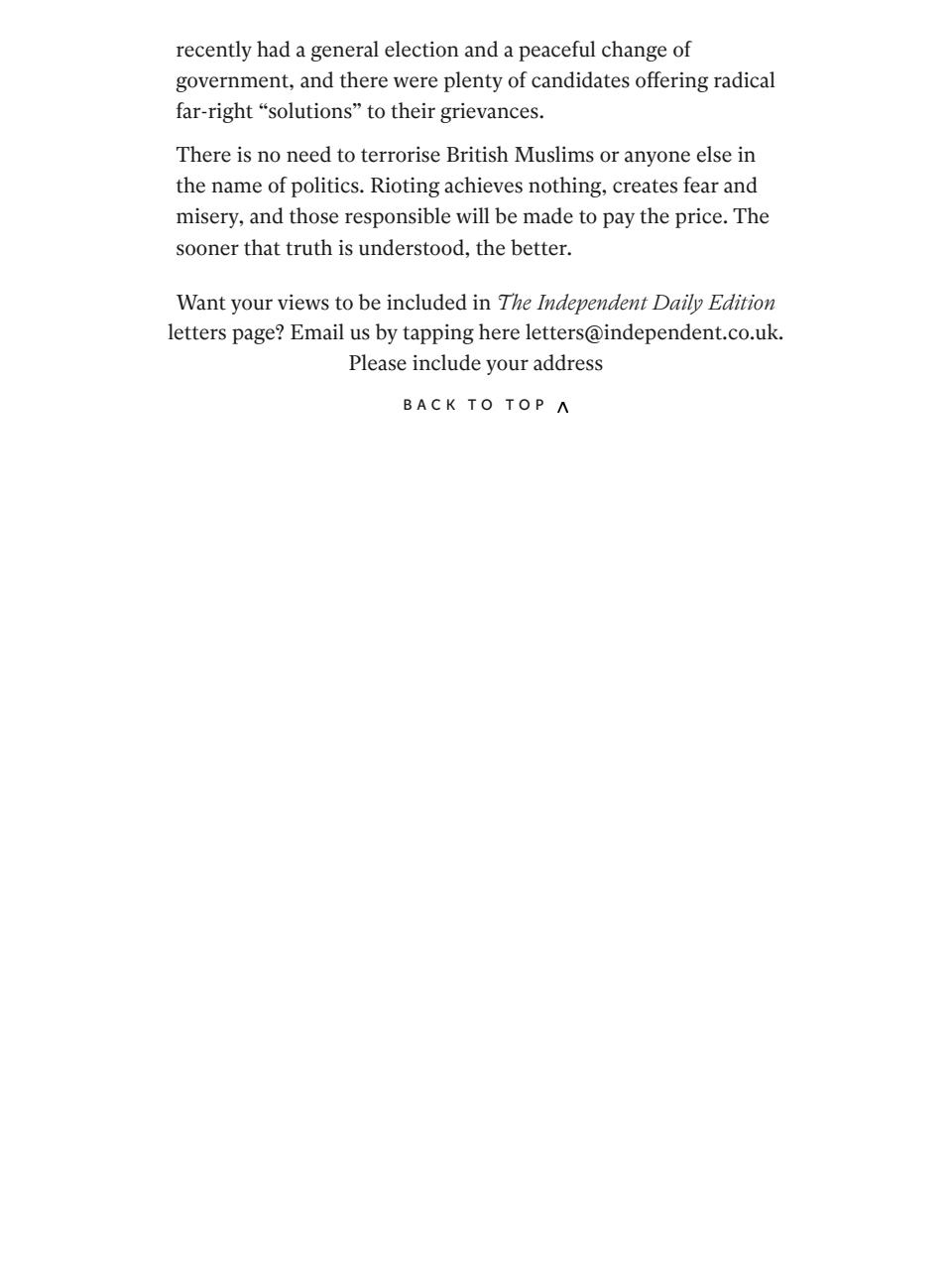 The Independent Daily Edition Newspaper Preview Pages
