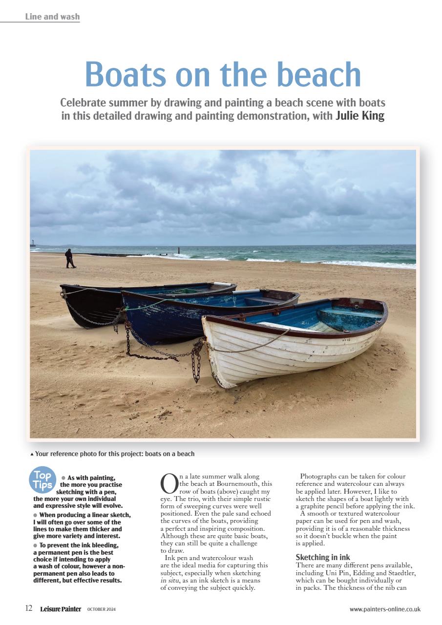 Leisure Painter & The Artist Preview Pages