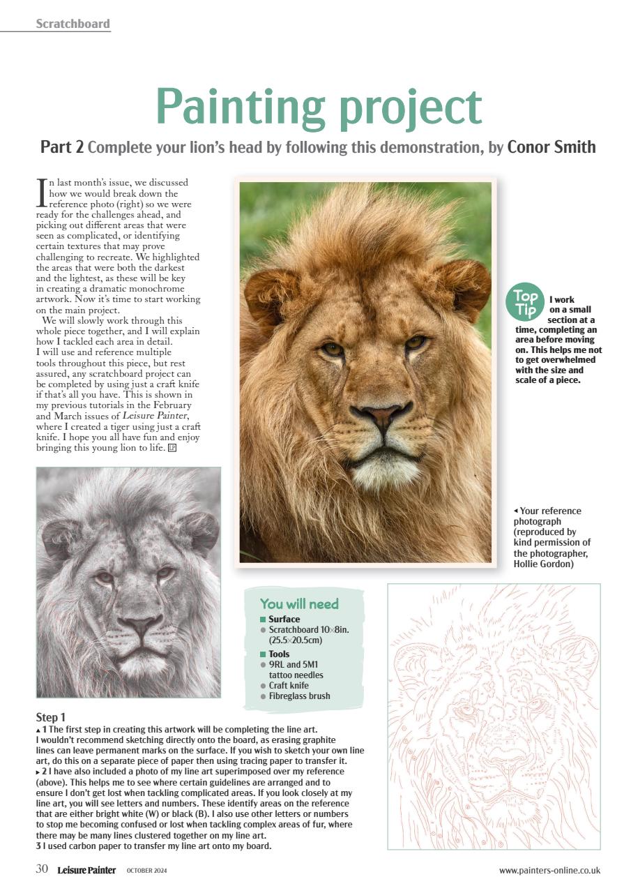 Leisure Painter & The Artist Preview Pages