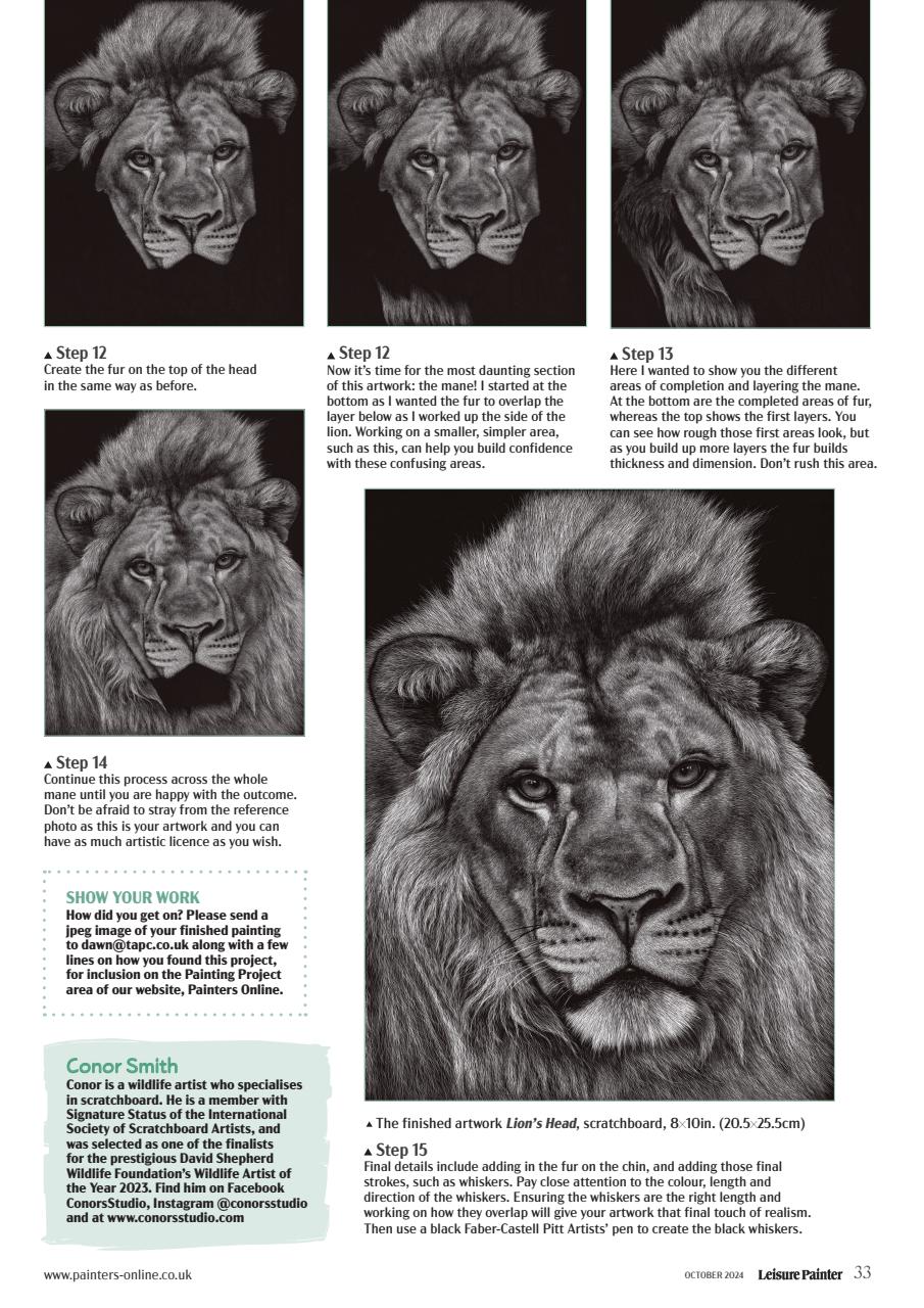 Leisure Painter & The Artist Preview Pages