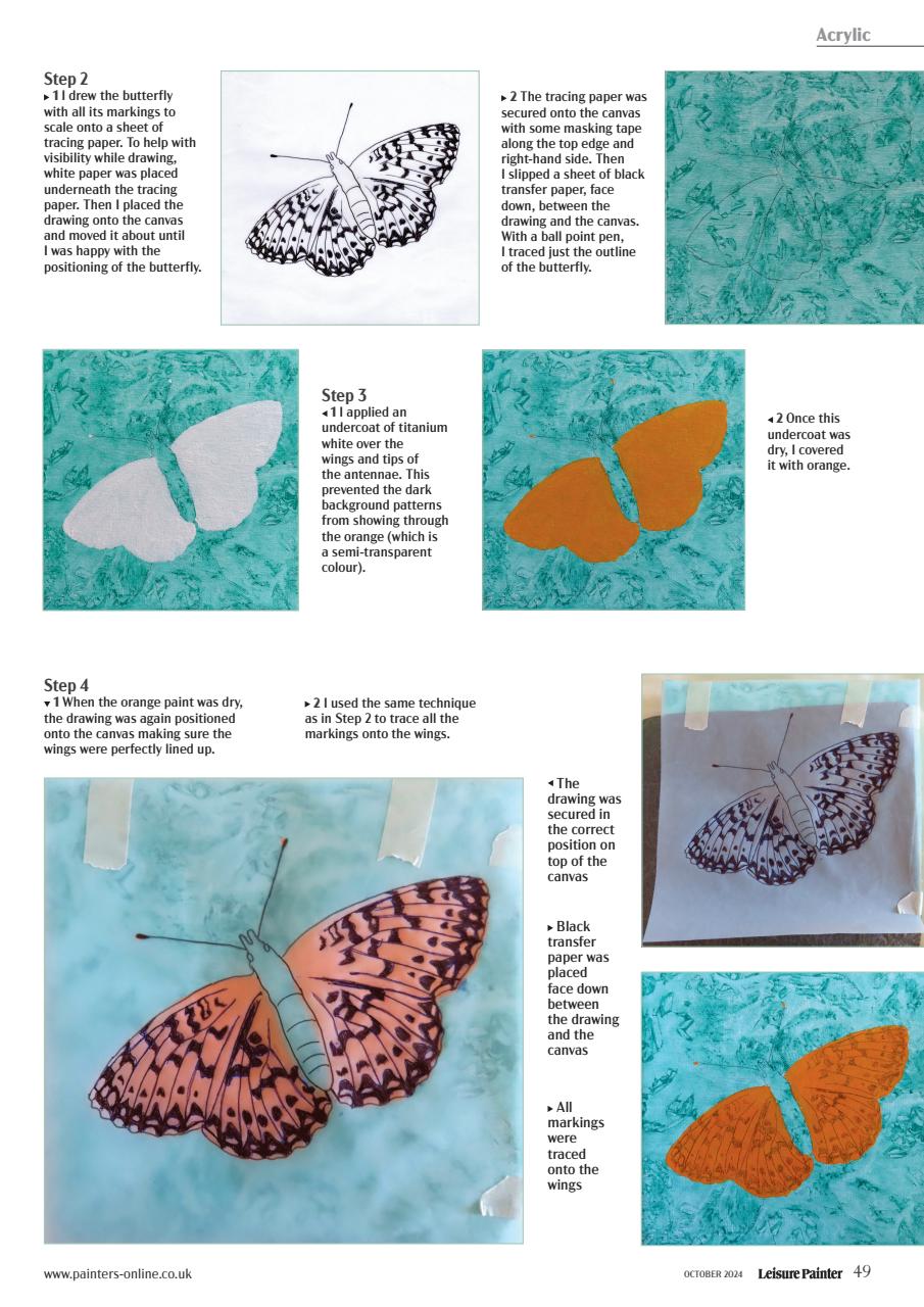 Leisure Painter & The Artist Preview Pages