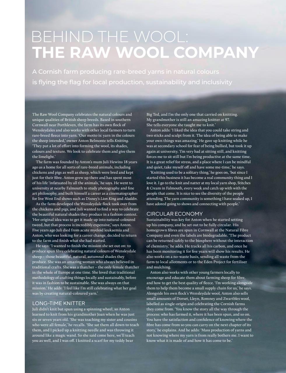 Knitting Preview Pages