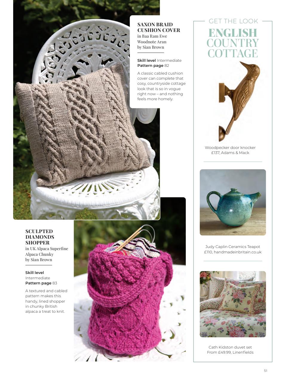 Knitting Preview Pages