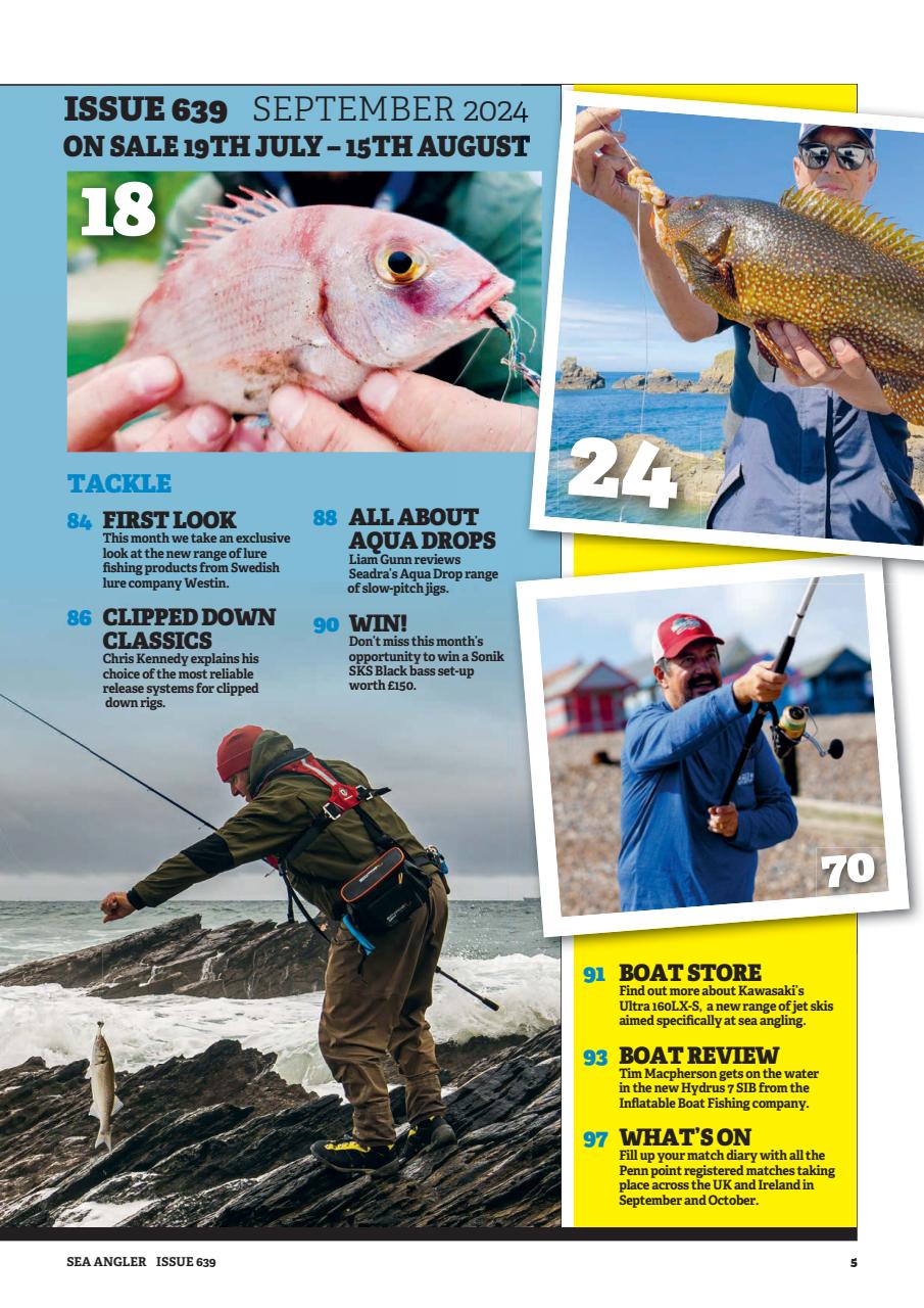 Sea Angler Preview Pages