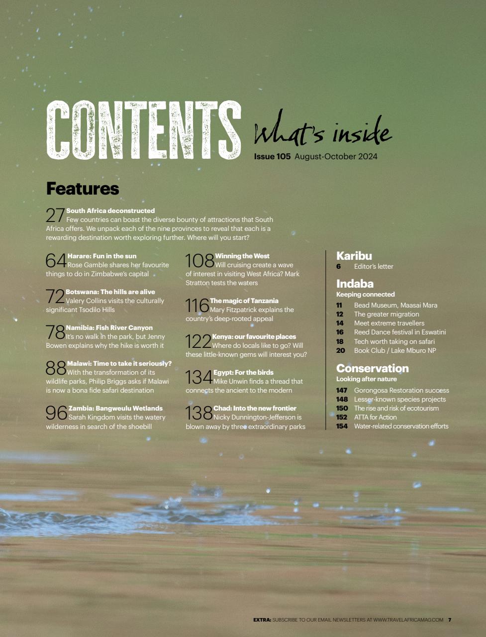 Travel Africa Preview Pages