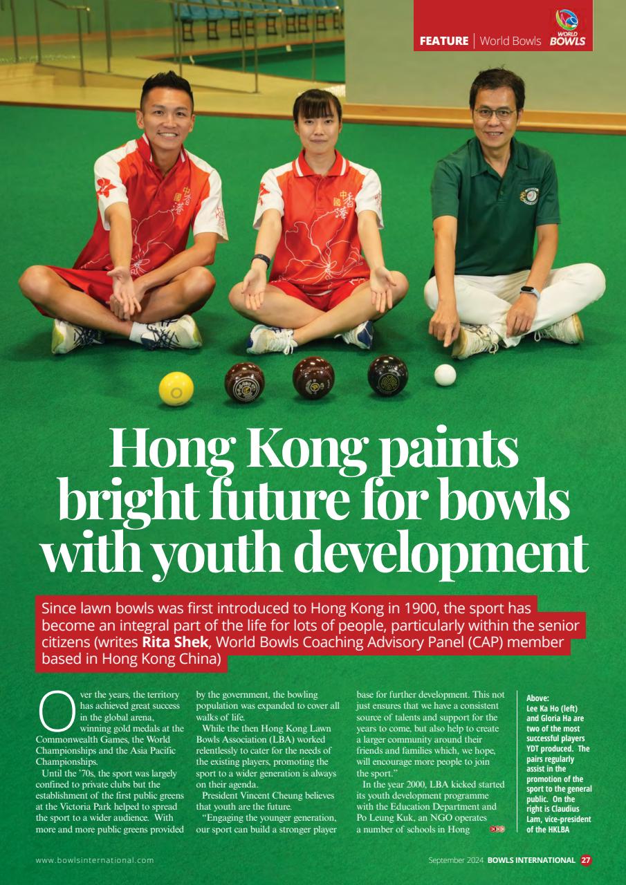 Bowls International Preview Pages