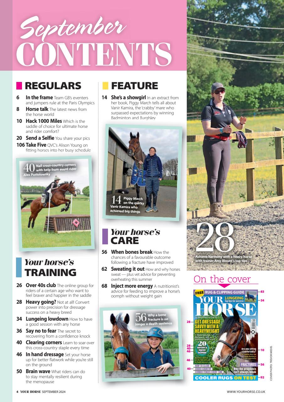 Your Horse Preview Pages