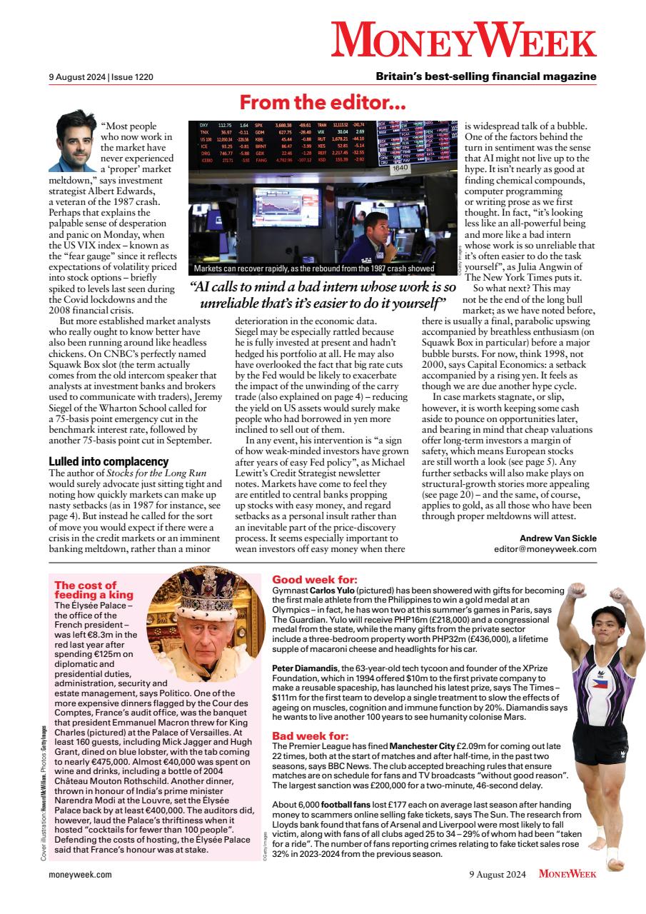 MoneyWeek Preview Pages