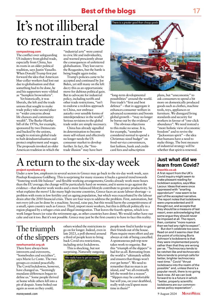 MoneyWeek Preview Pages