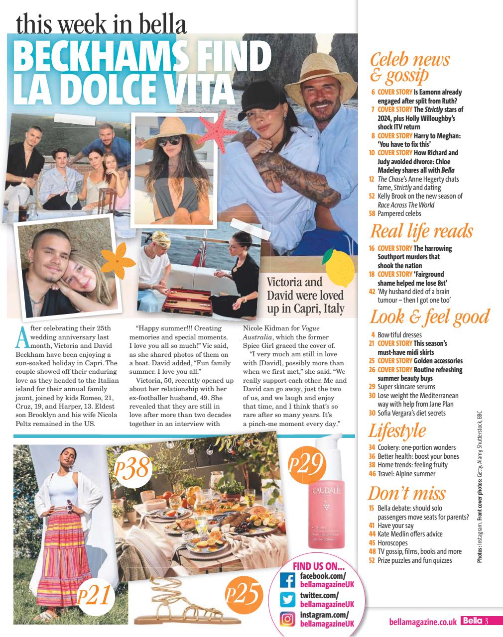 Bella Magazine Preview Pages