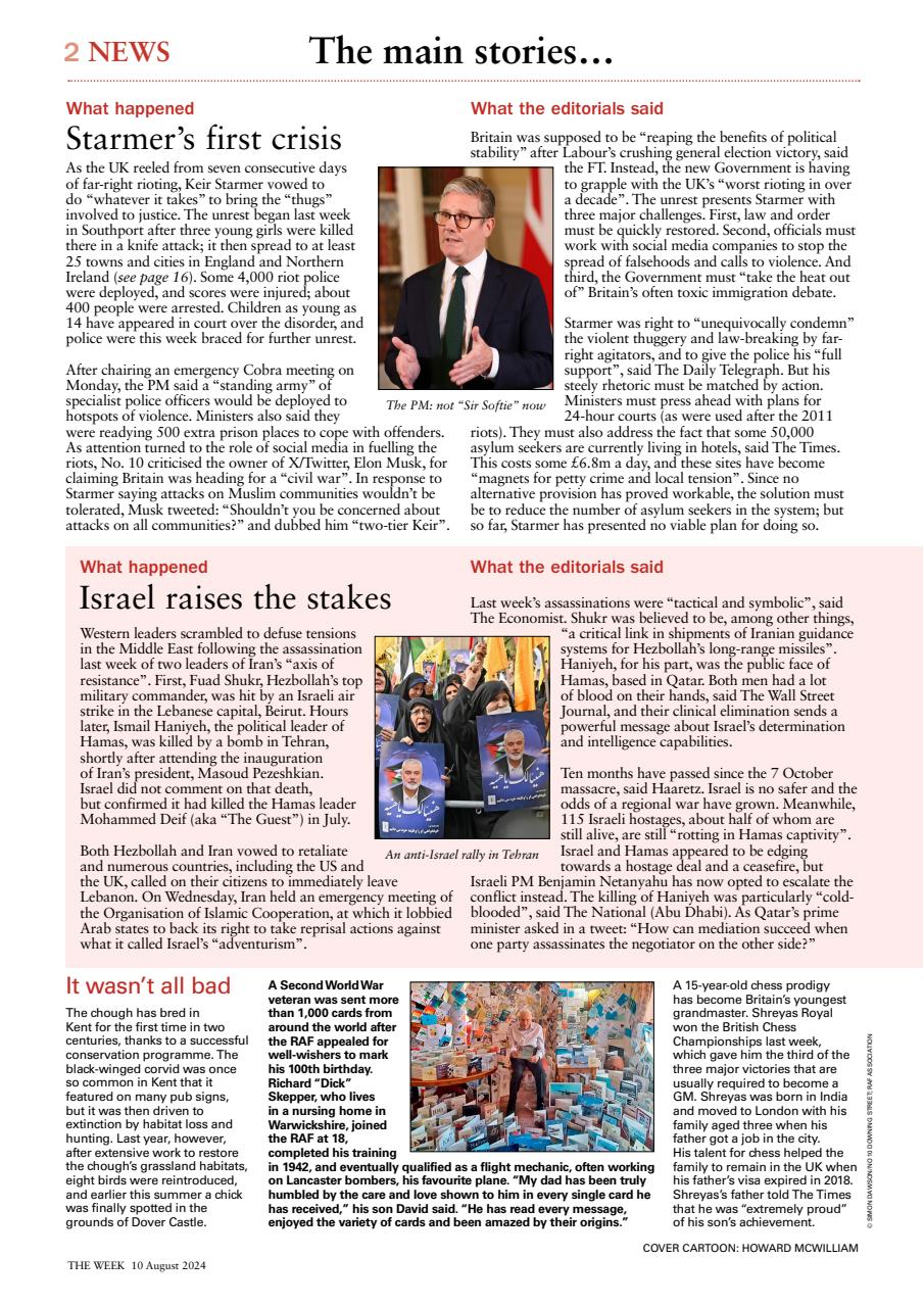 The Week Preview Pages