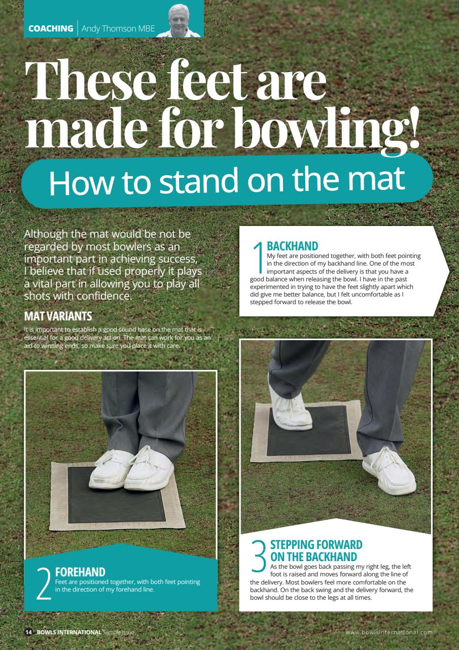 Bowls International Preview Pages