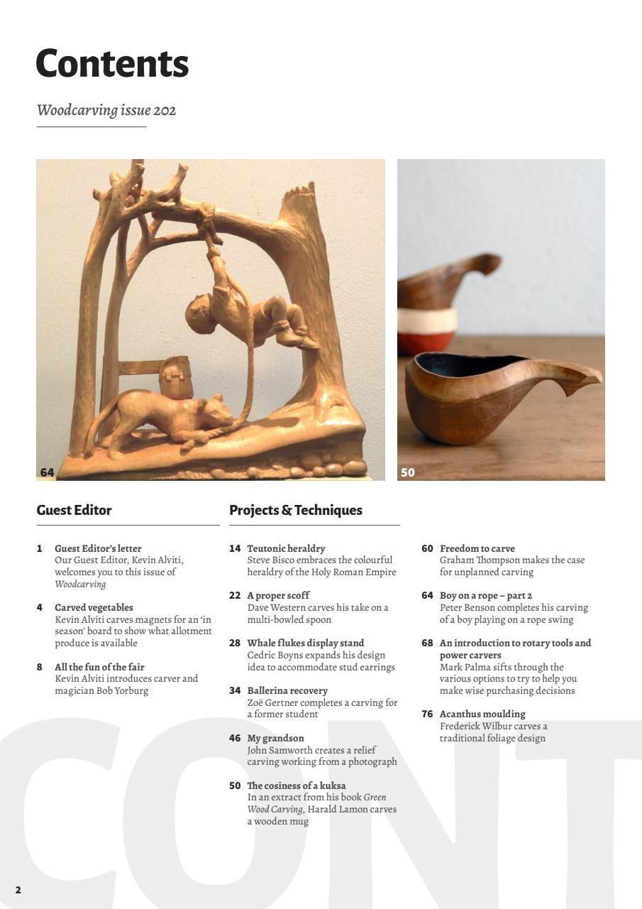 Woodcarving Preview Pages