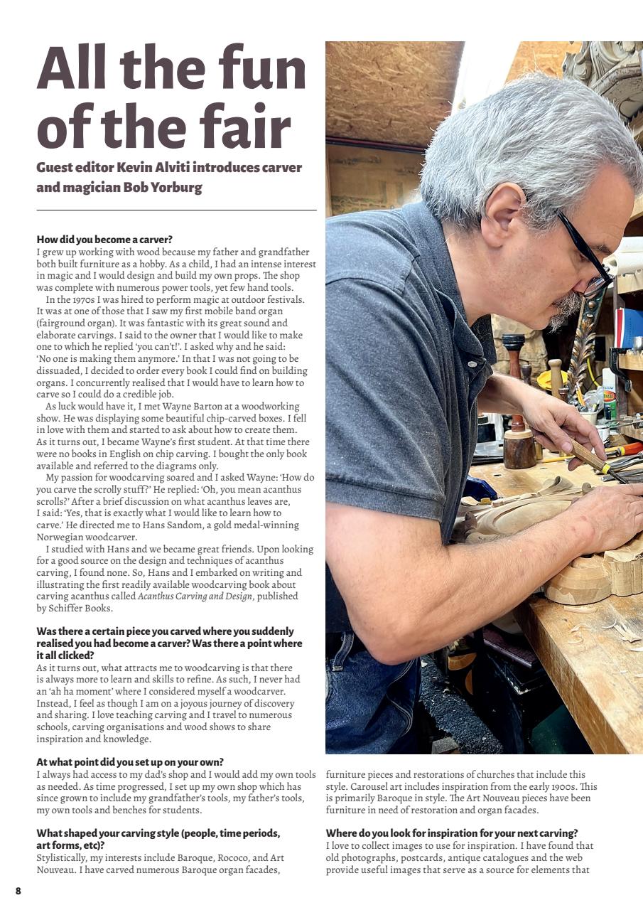 Woodcarving Preview Pages