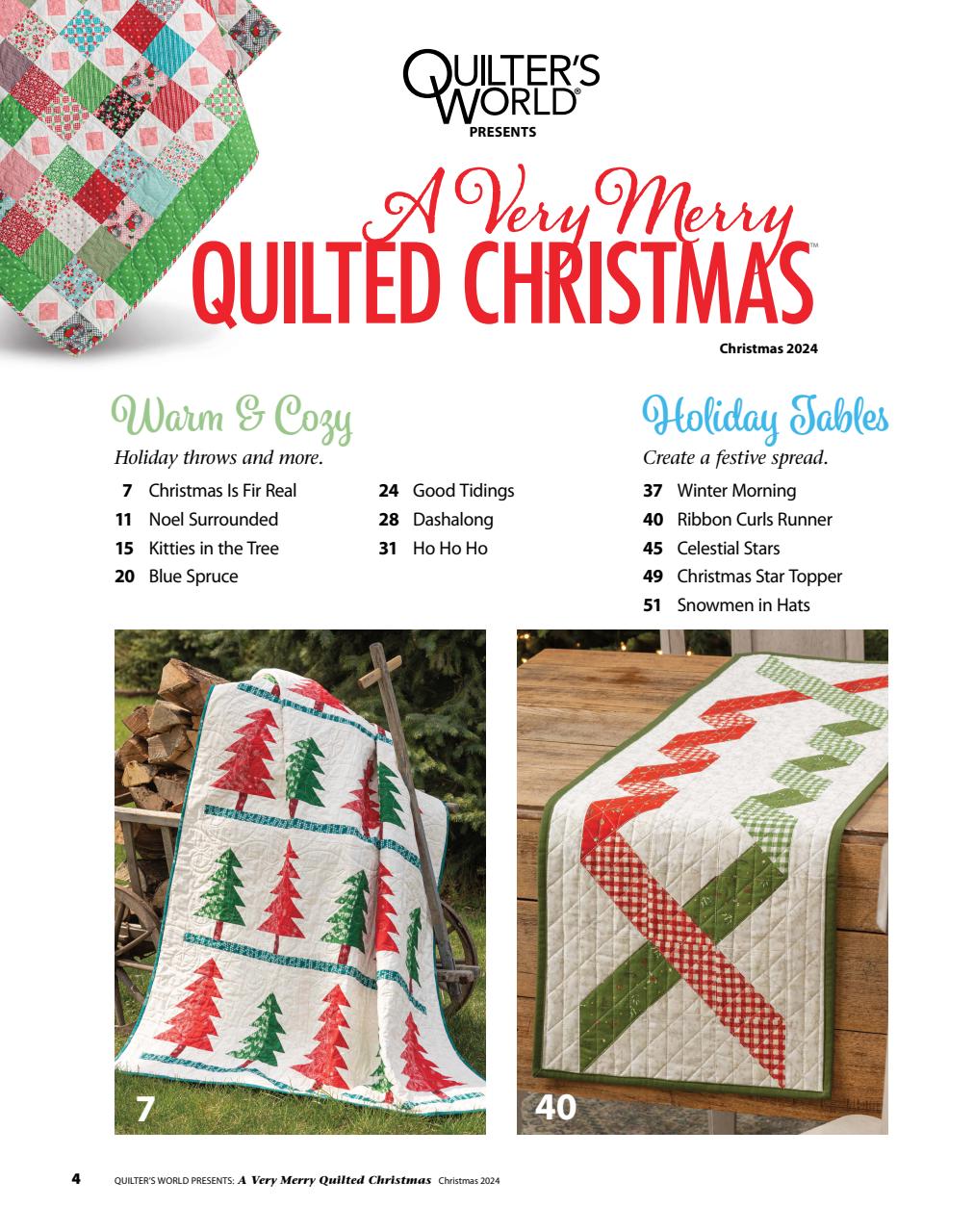 Quilter's World Preview Pages