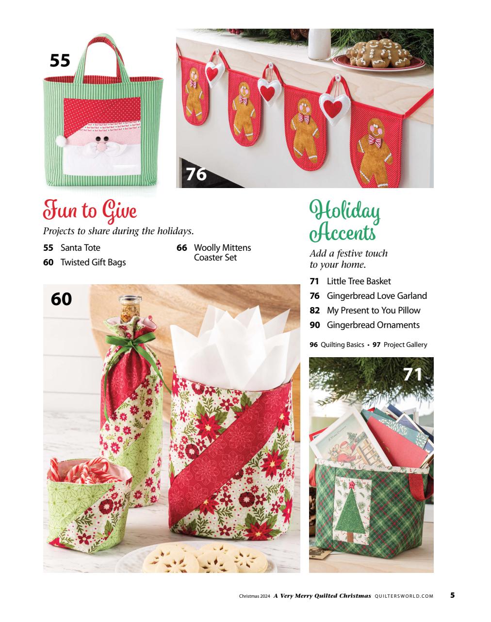 Quilter's World Preview Pages
