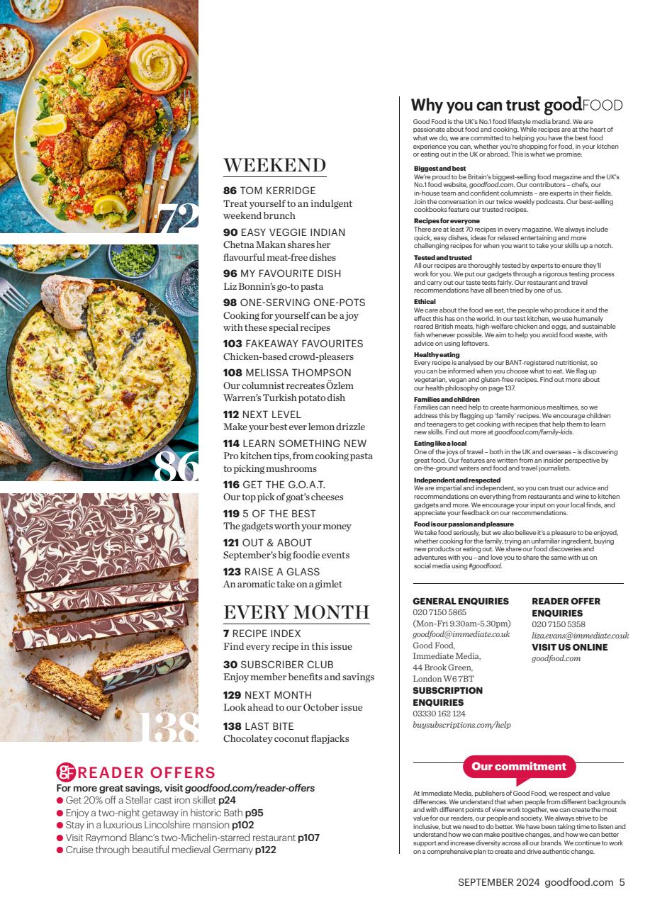 Good Food Magazine Preview Pages