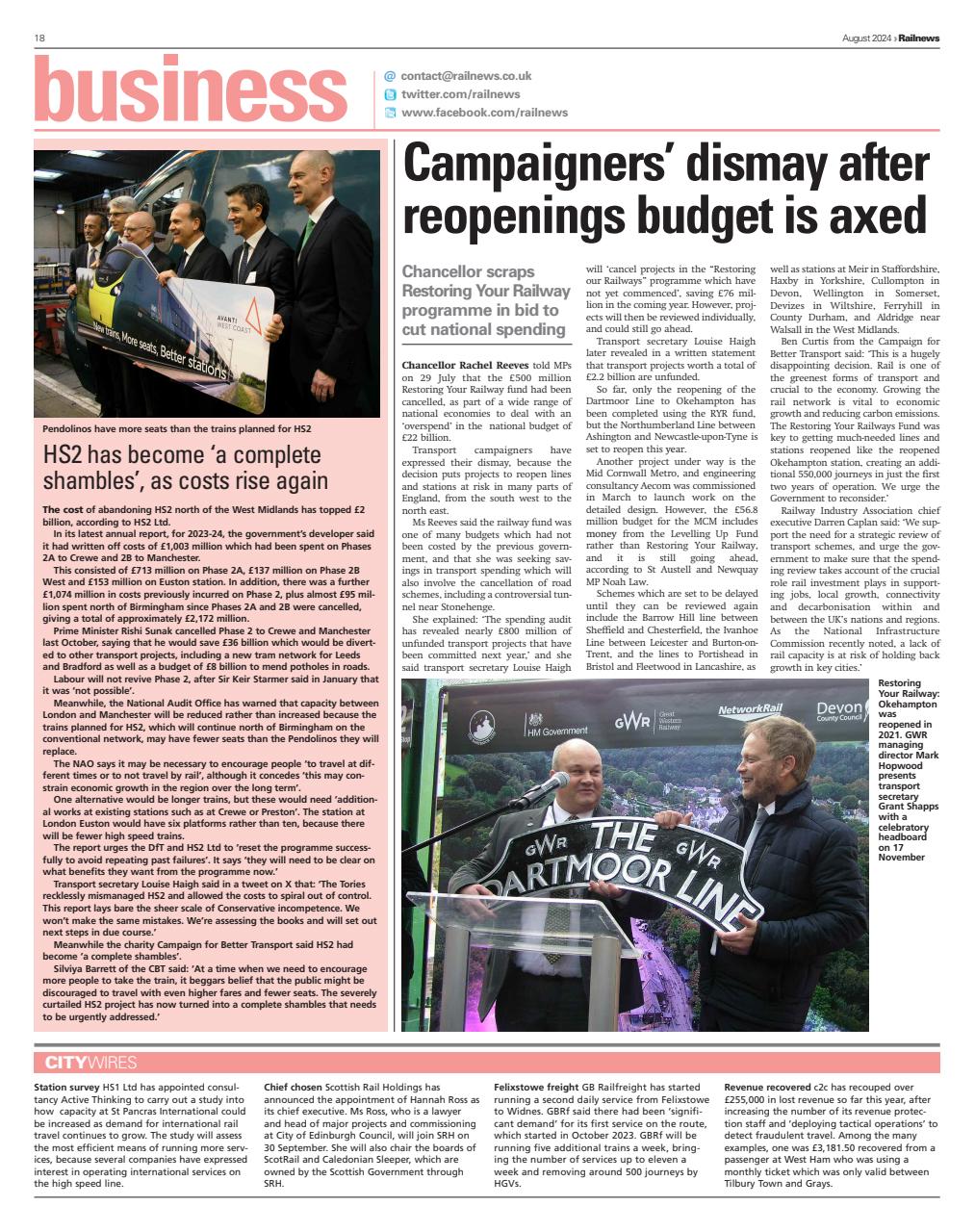 Railnews Preview Pages