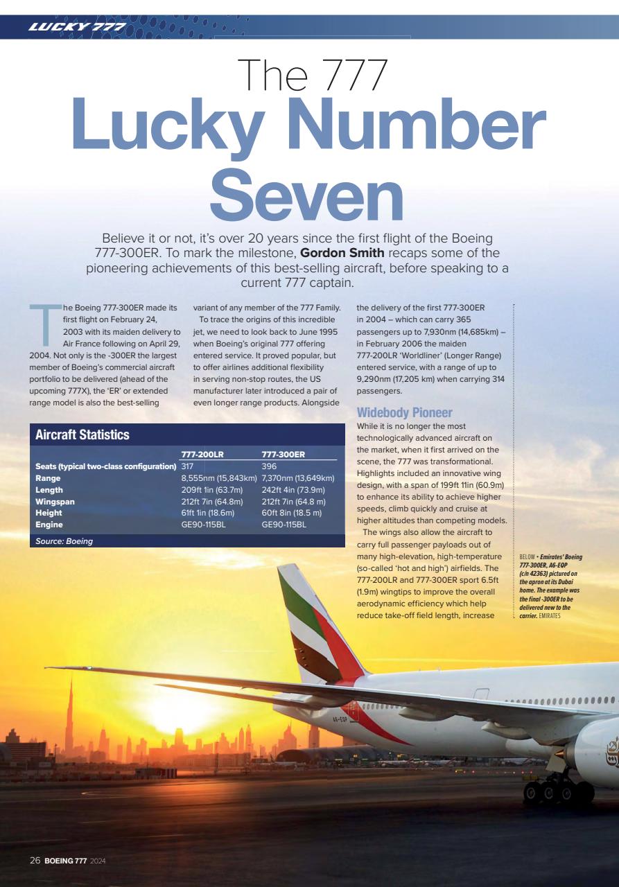 Airliner World Preview Pages