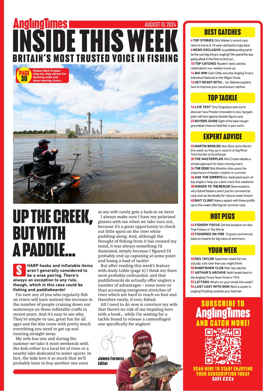 Angling Times Preview Pages