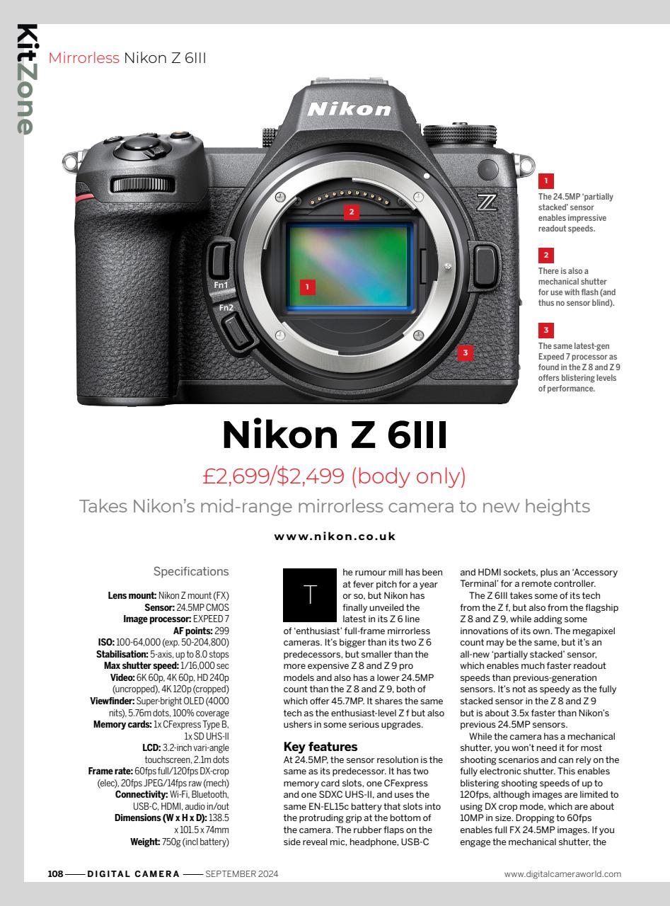 Digital Camera Magazine Preview Pages