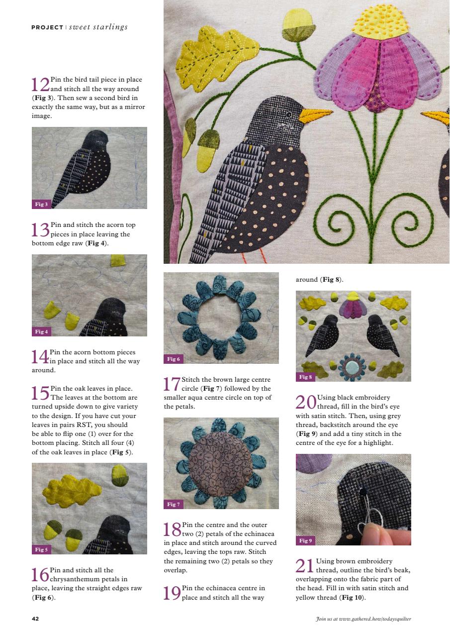 Today’s Quilter Preview Pages