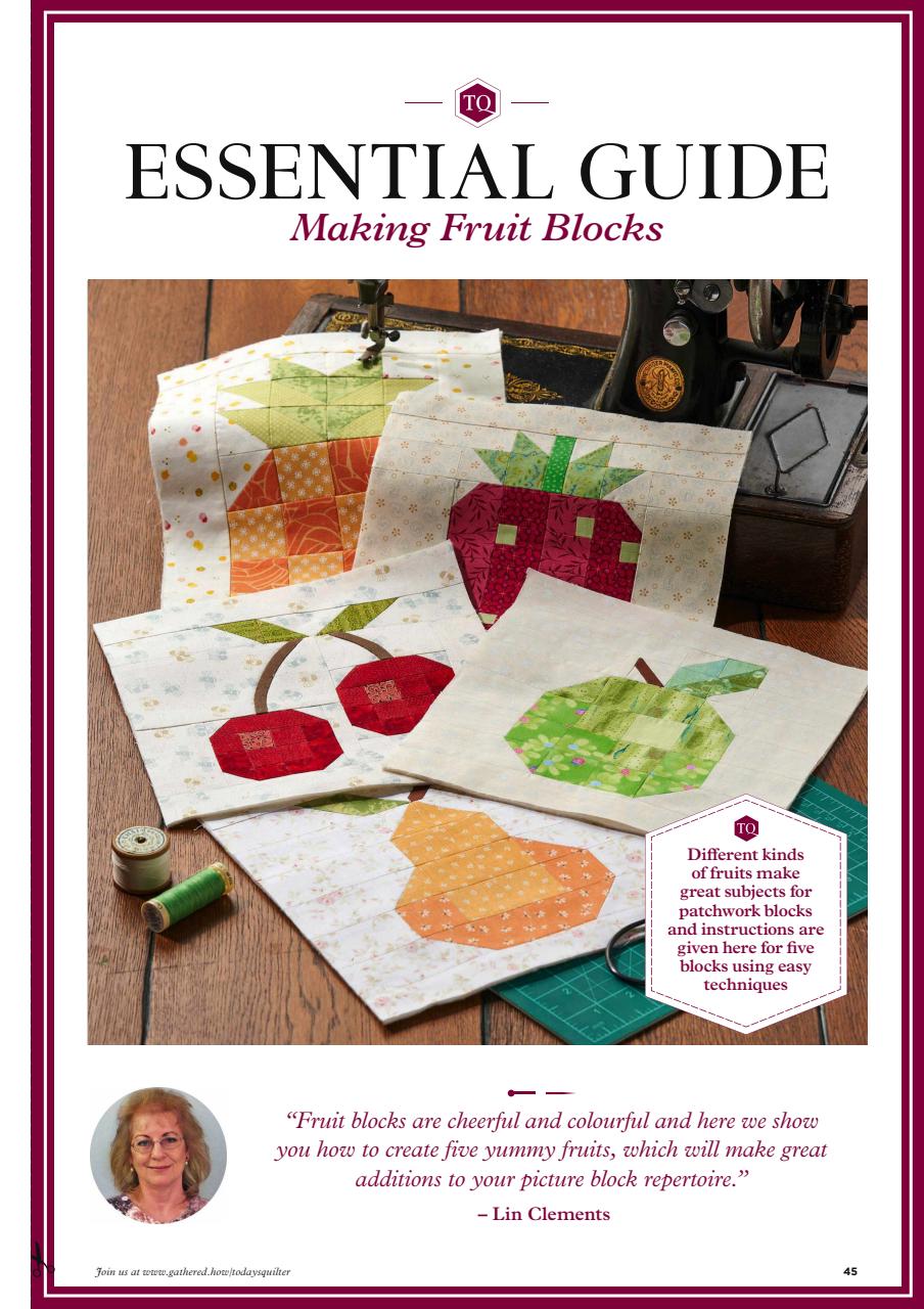 Today’s Quilter Preview Pages