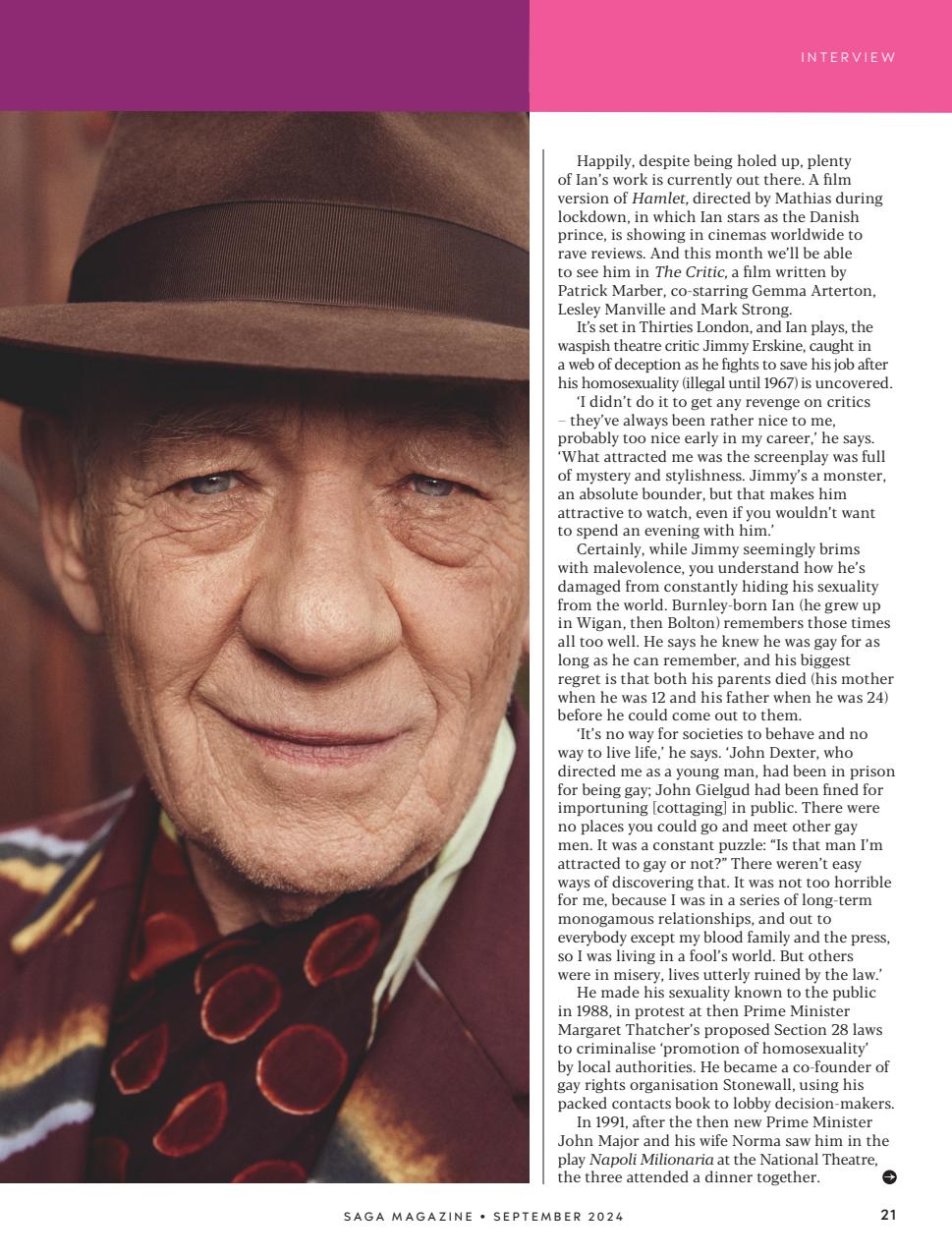 Saga Magazine Preview Pages