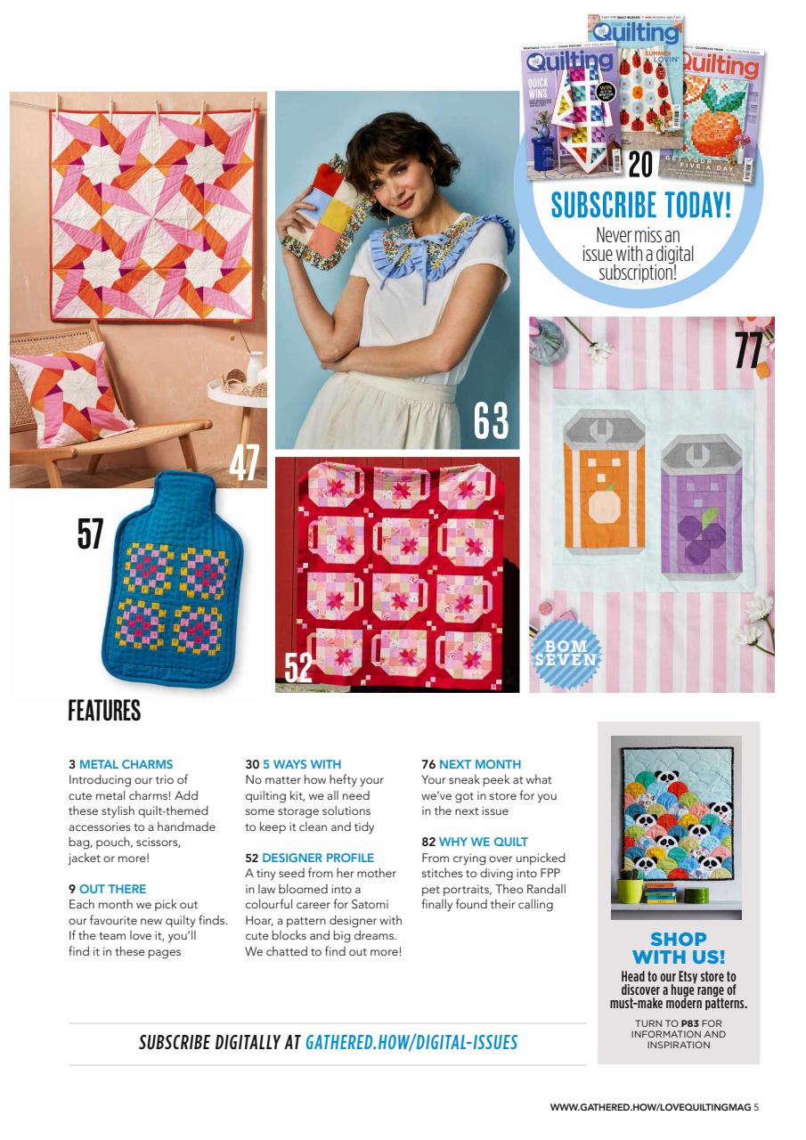 Love Patchwork & Quilting Preview Pages