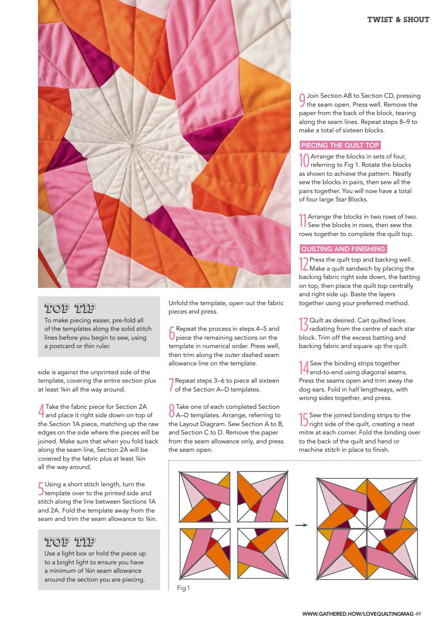 Love Patchwork & Quilting Preview Pages