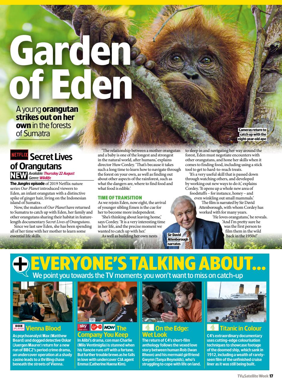 TV & Satellite Week Preview Pages