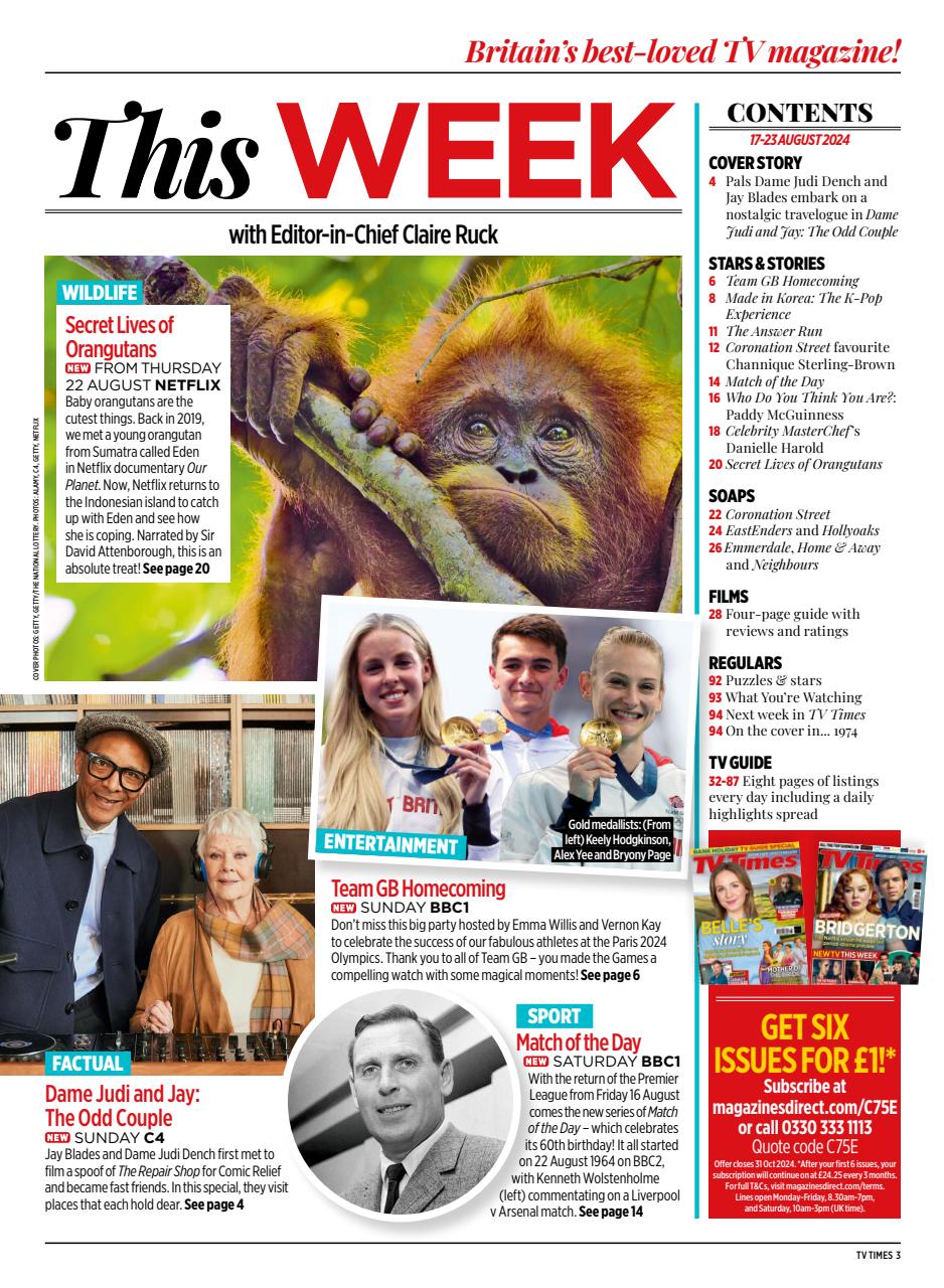 TV Times Preview Pages