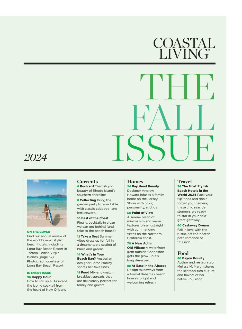 Coastal Living Preview Pages