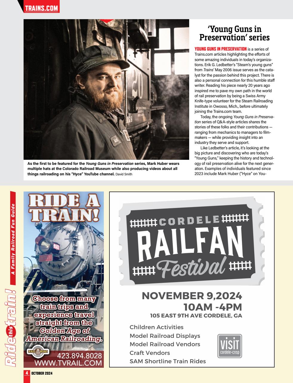 Trains Preview Pages