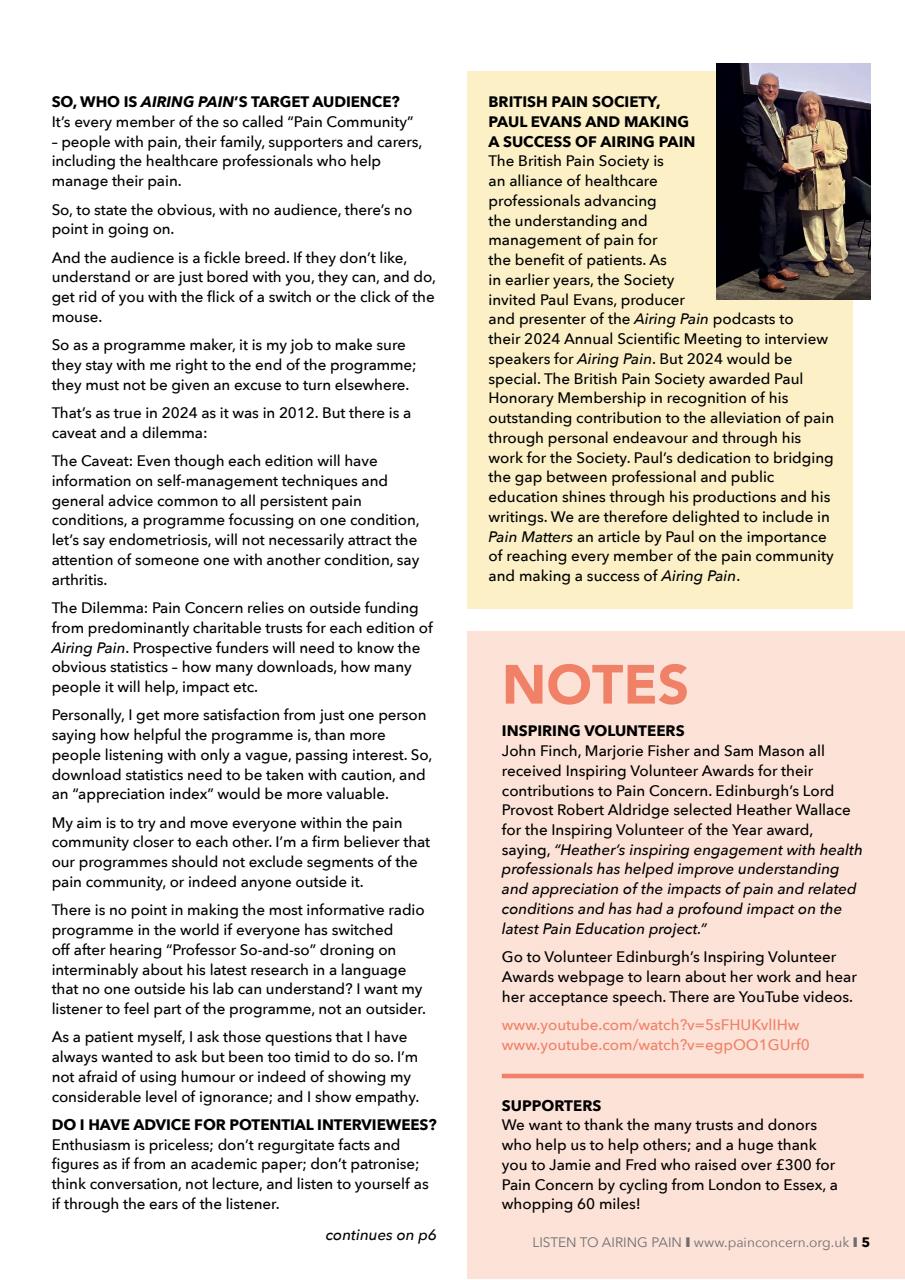 Pain Matters Preview Pages