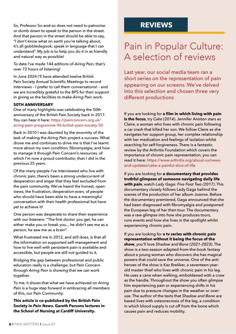 Pain Matters Preview Pages