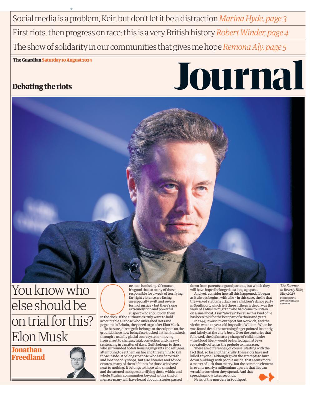 The Guardian Newspaper Preview Pages